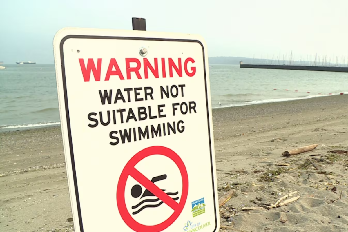 கனடாவில் கடற்கரைக்கு செல்லும் மக்களுக்கு எச்சரிக்கை | No Swimming At Several Vancouver