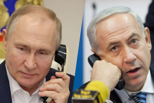 திடீரென நெதன்யாகுவை தொடர்பு கொண்ட புடின்.! பேசப்பட்ட முக்கிய விடயங்கள் | Telephone Conversation Between Putin And Netanyahu திடீரென நெதன்யாகுவை தொடர்பு கொண்ட புடின்.! பேசப்பட்ட முக்கிய விடயங்கள் | Telephone Conversation Between Putin And Netanyahu