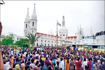 வேளாங்கண்ணி உத்திரியமாதா திருவிழா ஆரம்பம்