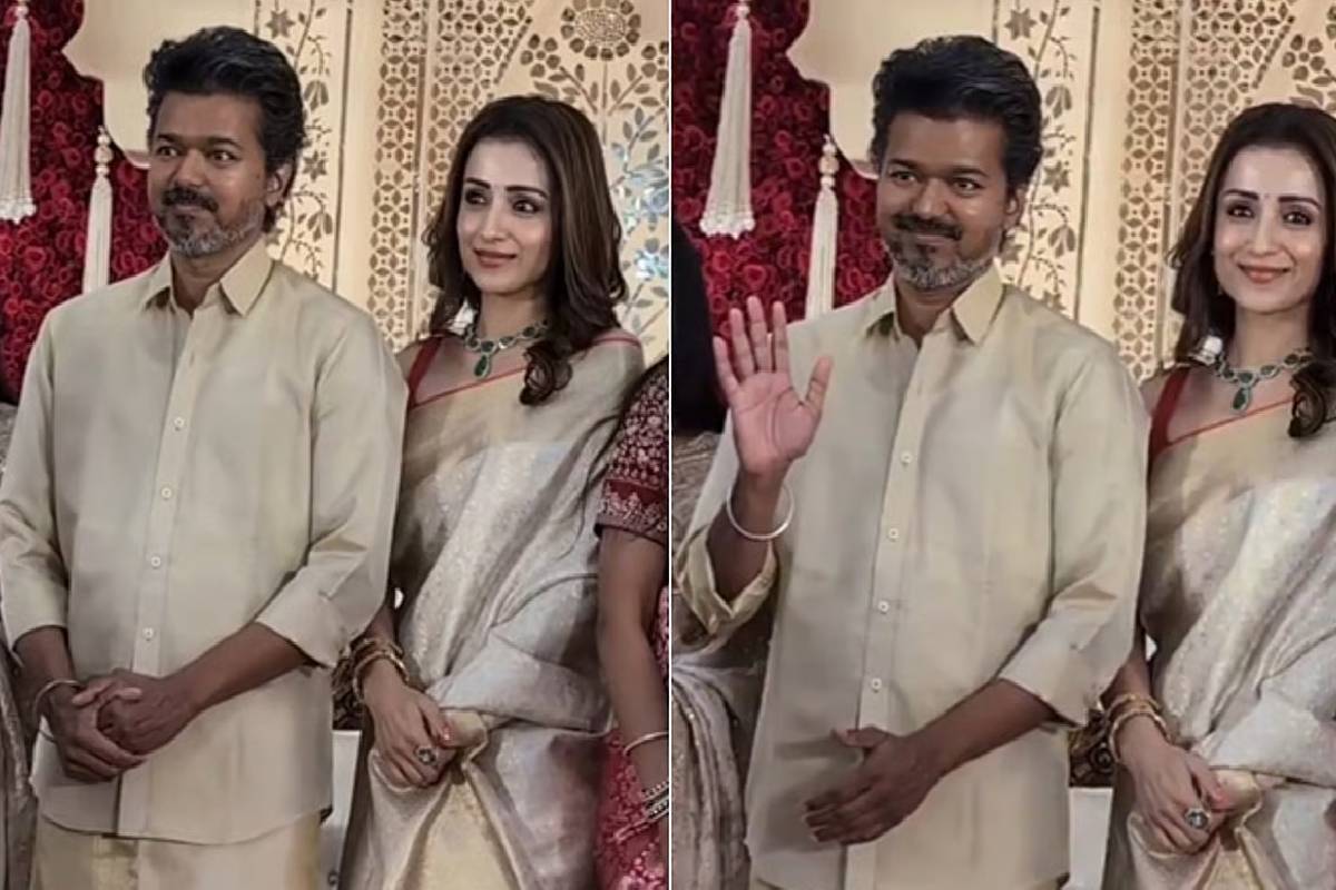 சர்ச்சைகளுக்கு தீனி போடும் வகையில் நடிகை த்ரிஷா வெளியிட்டுள்ள பதிவு! என்னன்னு பாருங்க | Trisha Post About Cm Oath May Luck Karuppu Movie