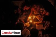 வெளிநாடொன்றில் இருளில் முழ்கிய முக்கிய நகரங்கள்!