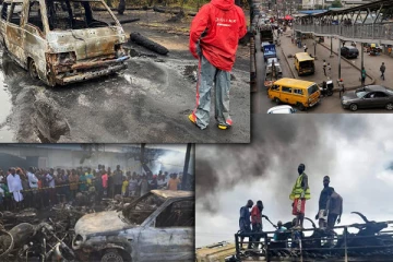 மத்திய நைஜீரியாவில் ஏற்பட்ட வாகன விபத்து: 48 பேர் பலி