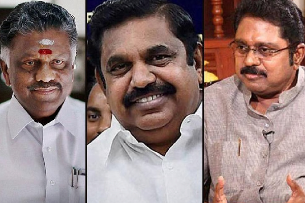 ops - edappadi palanisamy - ttv dhinakaran