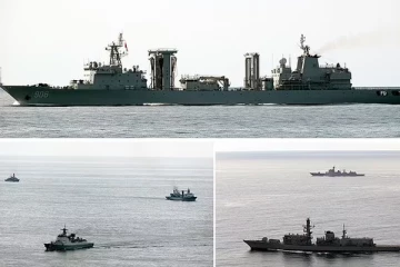 பிரித்தானிய கடற்பகுதியில் உலவும் சீன போர் கப்பல்கள்