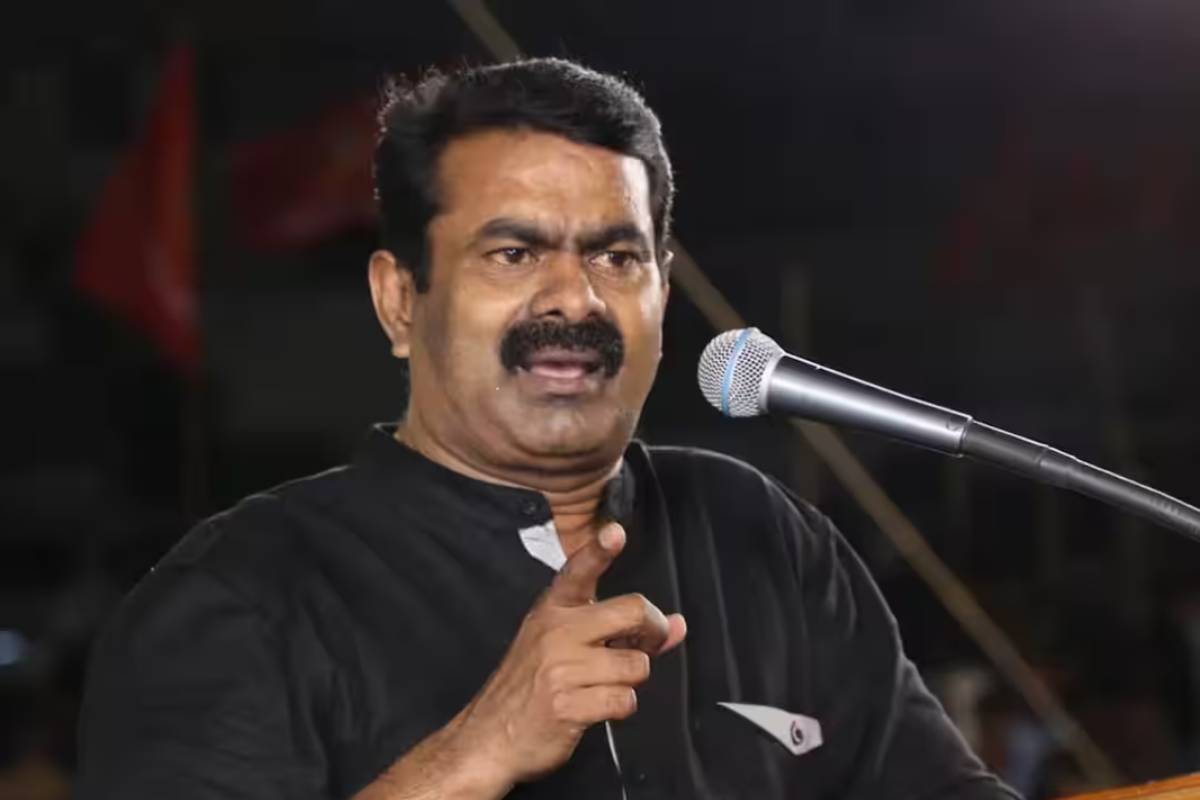 தனியார் பள்ளிகளுக்காக உருகும் தவெக அரசு - விளாசிய சீமான் | Seeman Slams Minister Raj Mohan Concern Pvt School