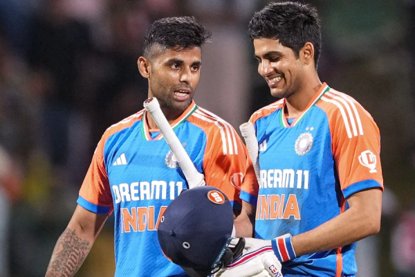 suryakumar yadav - shubman gill