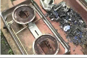 கேகாலையிலும் அதிகாலைவேளை வெடித்து சிதறியது எரிவாயு அடுப்பு