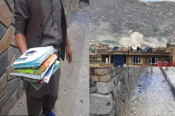 பாடசாலை அருகே அடுத்தடுத்து நடந்த குண்டு வெடிப்பு; 6 பேர் பலி; பலர் காயம்