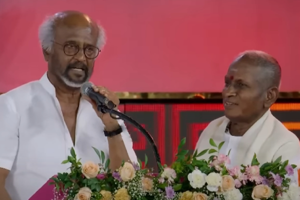 அரை பாட்டில் பீர்.. ஊர்ல இருக்கிற கிசுகிசு எல்லாம் கேட்ட இளையராஜா.. மேடையில் கூறிய ரஜினிகாந்த் | Rajinikanth Talk About Ilayaraja