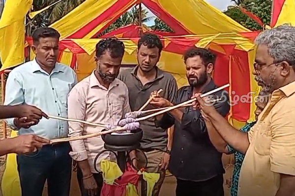 உண்ணா நோன்பிருந்து தியாக தீபம் திலீபனுக்கு பருத்தித்துறையில் அஞ்சலி! | Procession Of Lamp Dileepan Begins In Jaffna