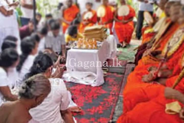 පාංශුකූලයට වැඩමවීමට ගමේ පන්සලේ හාමුදුරුවෝ රු. 24,000ක් ඉල්ලලා.