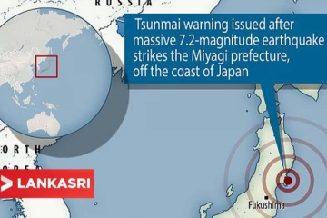 ஜப்பானுக்கு சுனாமி எச்சரிக்கை: சற்று முன் தாக்கிய பயங்கர நிலநடுக்கம்