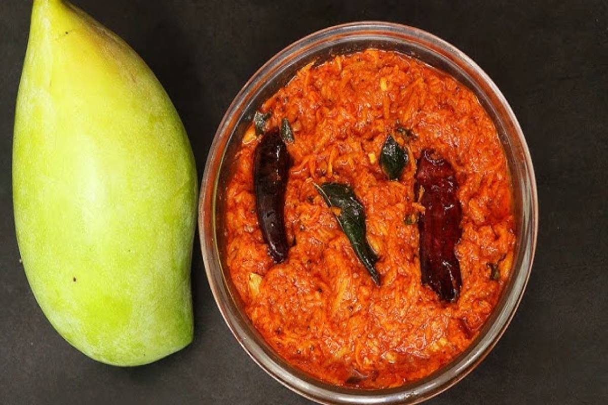 உடலை குளிர்ச்சியாக்கும் மாங்காய் பச்சடி - இப்படி ஒரு தடவ பச்சடி செய்து பாருங்க | Mango Pachadi Recipe Healthy Food