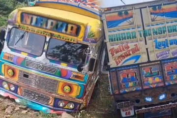 ​கிண்ணியாவில் வடிகானுக்குள் வீழ்ந்து விபத்துக்குள்ளான லொறி!