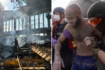 உக்ரைனில் விளையாட்டு அரங்கை தாக்கிய ரஷ்ய ஏவுகணைகள்: குழந்தைகள் உட்பட 47 பேர் காயம்