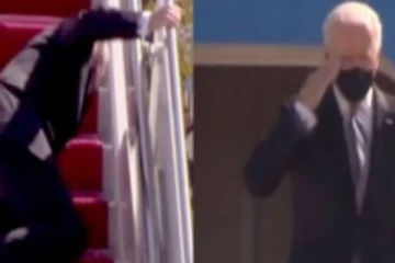 தடுக்கி விழுந்த அமெரிக்க அதிபர் ஜோ பைடன்: கண்டுகொள்ளாத அதிகாரிகள்- வெளியான வீடியோ காட்சிகள்