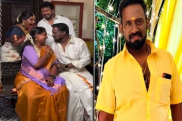 மகள் திருமணத்தில் ரோபோ சங்கர் செய்த செயல்: தம்பதிகள் முன் கையோங்கிய மனைவி- வீடியோ