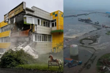 சுனாமியில் தப்பிக்க மக்கள் செய்த செயல் - உயிர் பயத்தை கொடுத்த அறிவிப்பு!