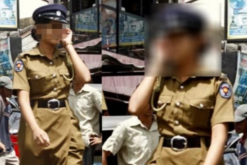 පොලිස් තරුණිය බලෙන් ලඟට අරගෙන කිස් කරපු සැරයන් මාට්ටු වෙයි..සිදුවූ දේ මෙන්න..