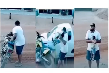 கண் இமைக்கும் நேரத்தில் தன் குழந்தையின் உயிரை காப்பாற்றிய தந்தை... - அதிர்ச்சி வீடியோ...!