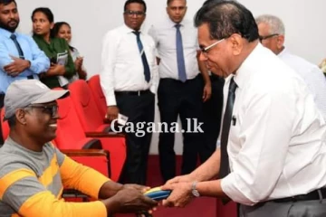 ජාතික අක්ෂි රෝහලට රුපියල් මිලියන 140ක වෛද්‍ය උපකරණ... (PHOTO)