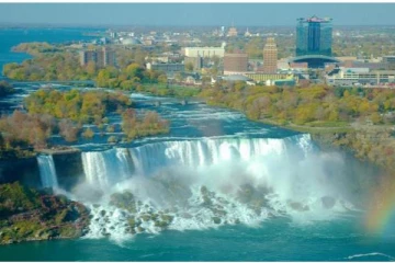 நயாகரா நீர்வீழ்ச்சியை காண புதிய காட்சித்தளம் - அசந்து போன சுற்றுலா பயணிகள்!