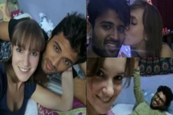 மாடலுடன் நெருக்கமாக விஜய் தேவர் கொண்டா - வைரல் புகைப்படம் | Vijay Thevar Konda Is Intimate With Another Woman