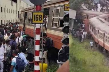 கம்பஹாவில் ரயில் தடம்புரள்வு