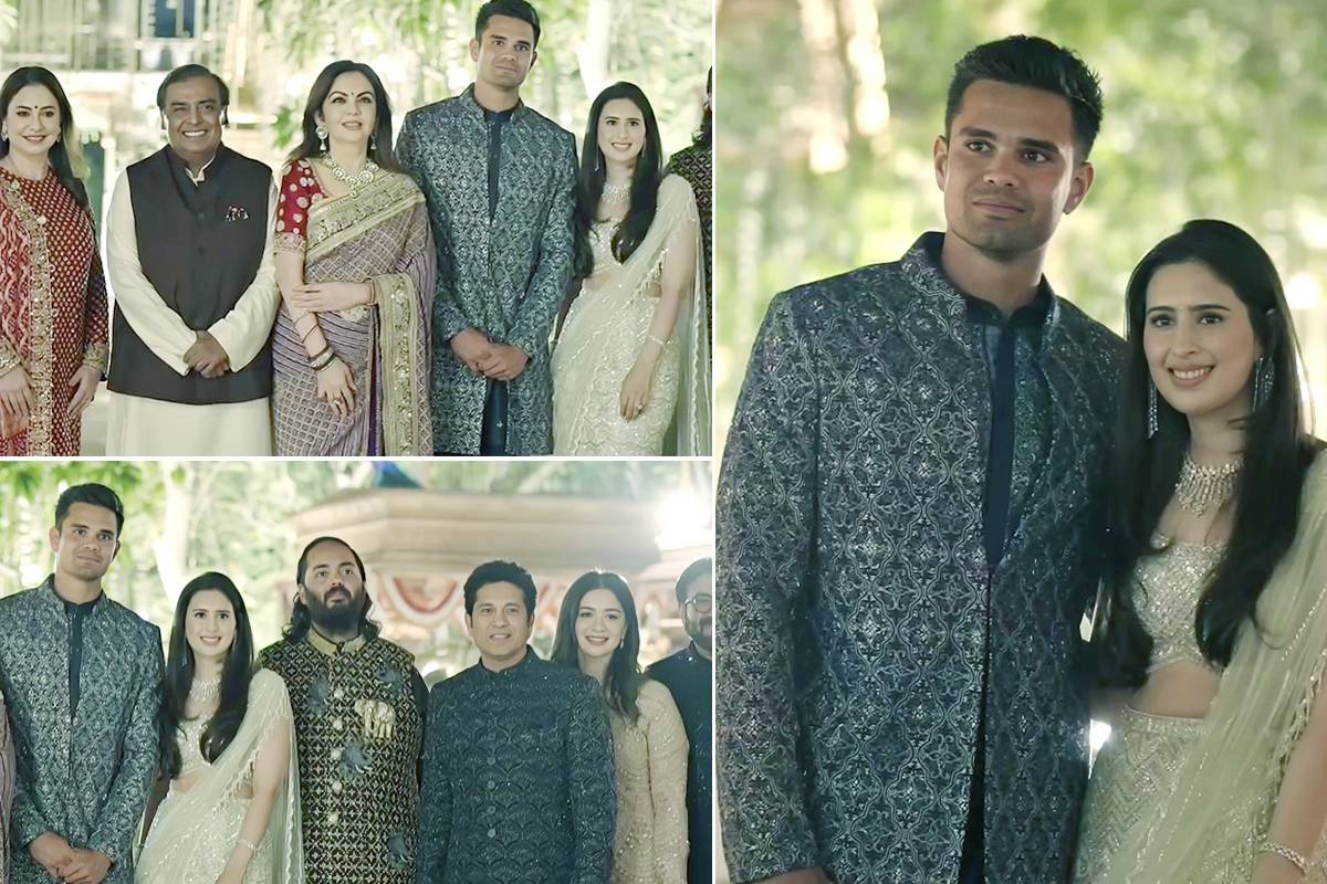 சச்சின் மகனுக்கு திருமணம்!! தம்பி காதலுக்கு தூதுவாக இருந்த சாரா டெண்டுல்கர்.. | Sara Tendulkar Played Cupid For Arjun Saaniya Love