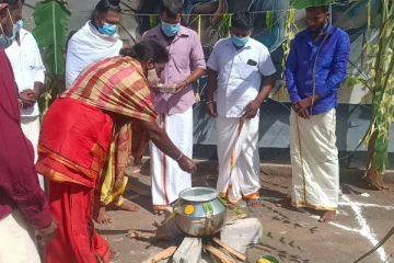 வவுனியாவில் அமைச்சர் விமல் வீரவன்ச ஏற்பாட்டில் பொங்கல் நிகழ்வு (Photos)