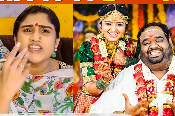 வனிதாவை வைத்து இப்படியொரு பிளான் போட்டாரா நடிகை மகாலட்சுமி கணவர்.. கொந்தளித்த வனிதா.. | Vanitha Share Ravindar Mahalakshmi Marriage