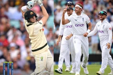 அவுஸ்திரேலியா ஆல்அவுட்! அனல் பறக்கும் ஆஷஸ் கடைசி டெஸ்ட்