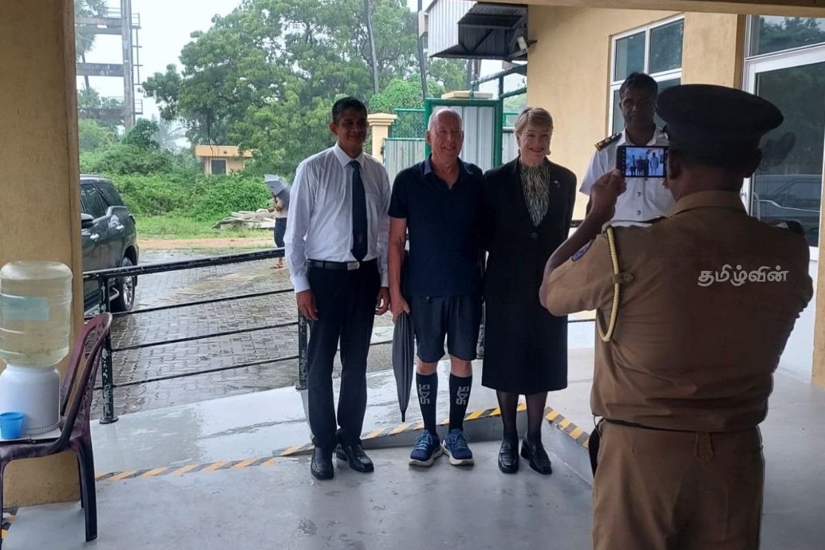நியூசிலாந்து மற்றும் அவுஸ்திரேலிய தூதுவர்கள் யாழ்.பலாலி விமான நிலையத்திற்கு விஜயம் | New Zealand Australian Envoys Visit Palaly Airport நியூசிலாந்து மற்றும் அவுஸ்திரேலிய தூதுவர்கள் யாழ்.பலாலி விமான நிலையத்திற்கு விஜயம் | New Zealand Australian Envoys Visit Palaly Airport