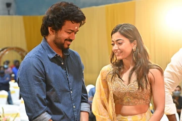 தளபதி 66 பட பூஜையின் போது நடிகை ராஷ்மிகா செய்த விஷயம் ! வைரல் போட்டோஸ்..