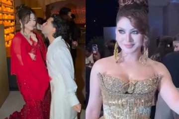 மது பார்ட்டி!! ஊர்வசிக்கு முத்தம் கொடுக்க வந்த பிரபலம்.. வீடியோ..