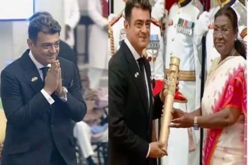 பத்மபூஷன் விருது பெற்ற நடிகர் அஜித்குமார் - குவியும் வாழ்த்துக்கள்