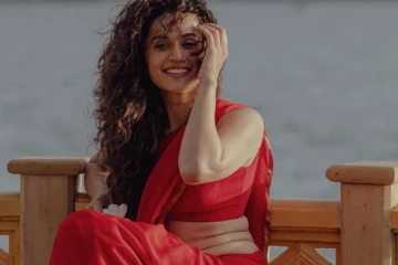 டாப்ஸி சேலையில் கிளாமர்.. லேட்டஸ்ட் போட்டோஷூட்