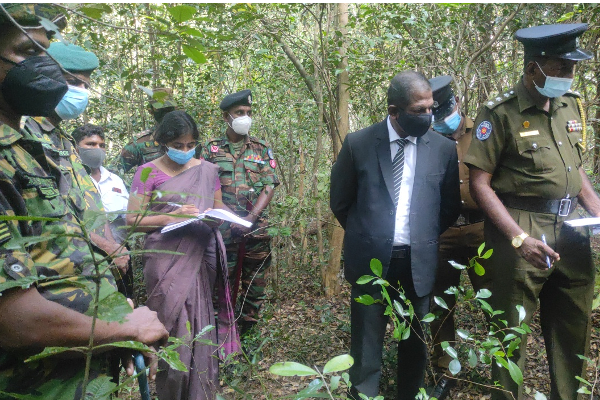 விடுதலைப்புலிகளின் வெடிபொருள் தயாரிப்பு முகாம் இருந்த பகுதியில் அகழ்வு நடவடிக்கை (படங்கள்) | Excavation Operation Ltte Ammunition Camp Area