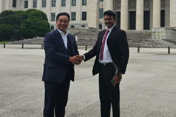 ஜப்பானுக்கு சென்ற ஆளுநர் செந்தில் தொண்டமான்! | Governor Senthil Thondaman Went To Japan