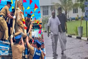 திலீபன் சிலை அகற்றம் விவகாரம் - 3 மணிநேர விசாரணையின் பின் வெளியேறிய கஜேந்திரன்!