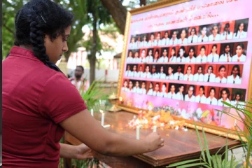 செஞ்சோலை படுகொலையின் நினைவுதினம் யாழ்.பல்கலைக்கழக மாணவர்களால் முன்னெடுப்பு