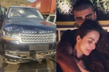 கார் விபத்தில் சிக்கிய போனி கபூர் மகனின் காதலி! மருத்துவமனையில் அனுமதி