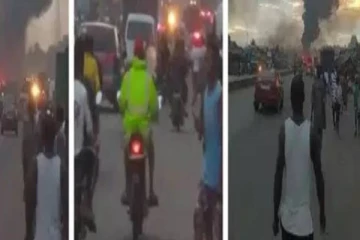 சாலையில் வெடித்த எண்ணெய் டேங்கர்! குழந்தைகள் உட்பட 20 பேர் பலி