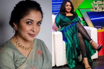 நடன நிகழ்ச்சிக்கு நடிகை ரம்யா கிருஷ்ணன் அணிந்து வந்த உடை, அசந்துபோன ரசிகர்கள் !