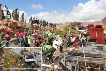 சாலை வளைவில் கவிழ்ந்த மினி பேருந்து: மொராக்கோவில் 24 பேர் உயிரிழப்பு