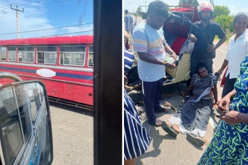 யாழ்.அல்லைப்பிட்டியில் கோர விபத்து : பெண் ஒருவர் உயிரிழப்பு - இருவர் படுகாயம்