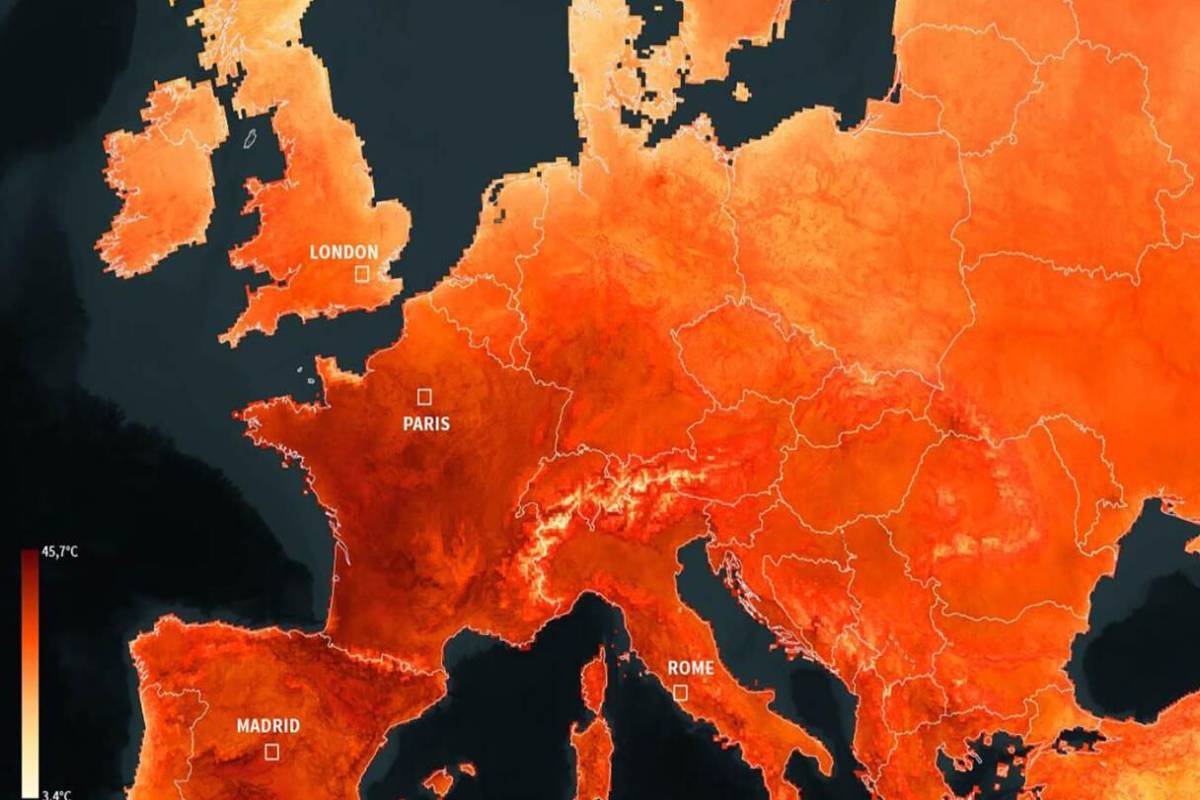 ஐரோப்பாவில் கடும் வெப்ப அலை ; உயிரிழப்பு 16 ஆயிரத்தை கடந்தது | Severe Heatwave Europe Death Toll Crosses 16 000
