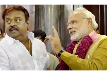விஜயகாந்த் உடல்நலம் குறித்து நலன் விசாரித்த பிரதமர் மோடி!