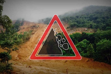 නායයෑම් අනතුරු ඇඟවීම් තවදුරටත් දීර්ඝ කරයි - හෙට දිනය දක්වා වලංගු නිවේදනය මෙන්න