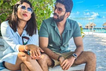 சீரியல் நடிகருடன் திருமணம்.. லப்பர் பந்து நடிகை ஸ்வாசிகா ஹனிமூன் ஸ்டில்கள்